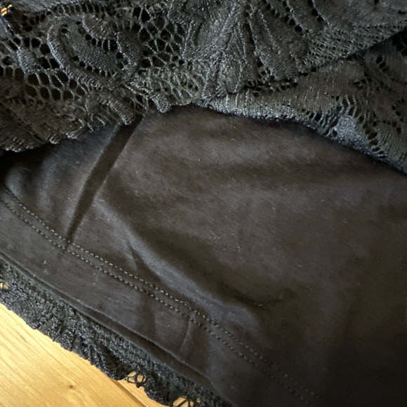 Anthropologie Design History Black Lace Lined Top! Small NWT! Gorgeous!! - Picture 4 of 11